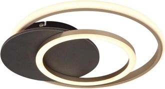 Globo Lighting Globo - Plaf&oacute;n - Julio - Gris - Metal - Led - 67331g-24