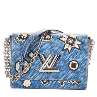 Louis Vuitton Pre-owned Womens Ltd. Ed. Azteque Twist Shoulder Bag - Blue - One Size