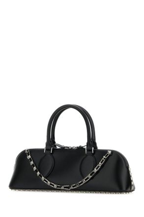 Valentino Garavani 3w0b0m73xrz 0no Nero Calf Leather - Bos Taurus Borse A Mano Bag