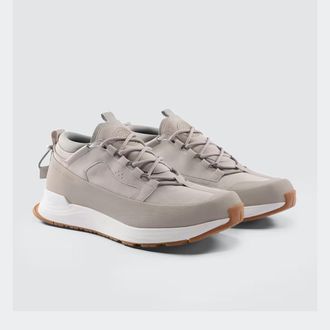 Canada Goose Mens Glacier Trail Sneaker (Men, Limestone/White, US 10.5)