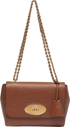 Mulberry Leather bag with turn lock closure