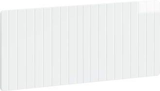 vidaXL Cabecero Montada En La Pared Zwolle Blanco Brillante Vidaxl