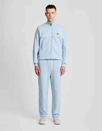 Lyle & Scott Lyle And Scott Mens Straight Leg Piped Track Pants - Blue - Size: 37/36/32