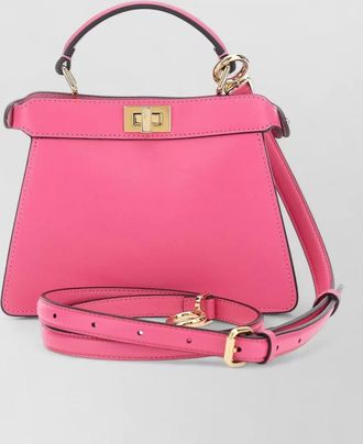 Fendi peekaboo petite leather mini bag