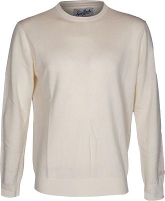 MC2 Saint Barth Heren, Truien, Beige, Maat: 2XL Wol