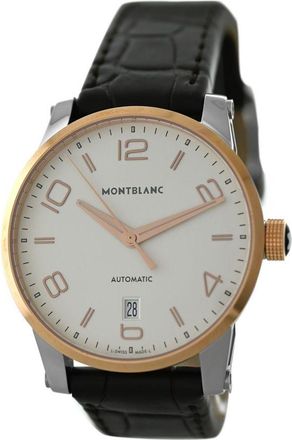 Montblanc Pre-owned Montblanc Timewalker Silver Dial Mens Watch 110330