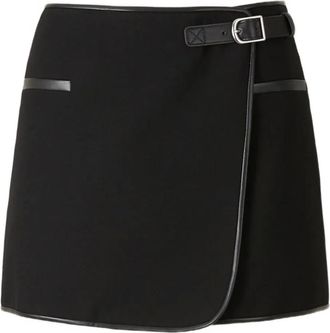 SIMKHAI Elastische rok met gesp - Zwart