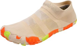 Generic Womens Mens Indoor Fitness Training Soft Sole Non Sports Outdoor Wading Casual Shoes Women Shoes Casual Heels (Khaki, 4.5)