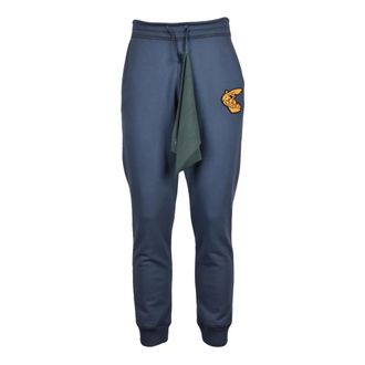 Vivienne Westwood Heren, Broeken, Blauw, Maat: M Katoen