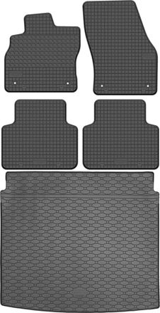 OEM Audi Q3 Ii F3 Suv / Sportback A Partir De 2018 Set - Alfombrillas De Goma Para Coche + Alfombrilla Para Maletero