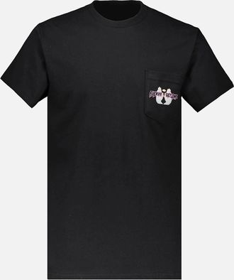Fucking Awesome Mens High Ground Pocket Tee - Black - Size: 38