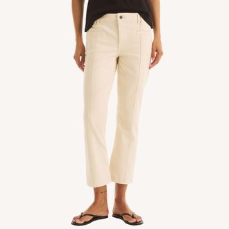 Nautica Womens Mid-Rise Demi Bootcut Pant