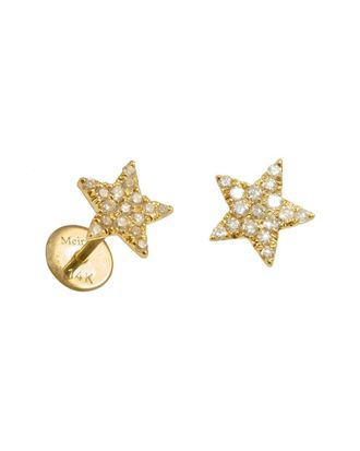 Meira T 14K 0.07 Ct. Tw. Diamond Star Studs