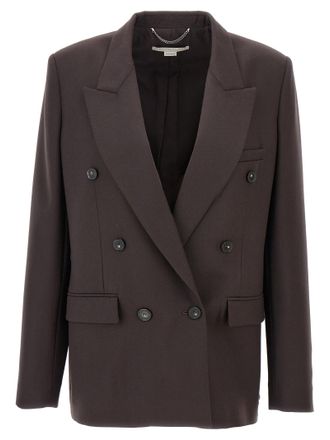Stella McCartney Double-breasted Wool Blazer