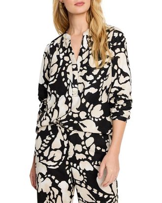 Nic+Zoe Nic+Zoe Petite Evening Petal Woven Shirt