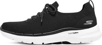 Skechers Go Walk 6 Hyper Burst Black White 216272-BKW