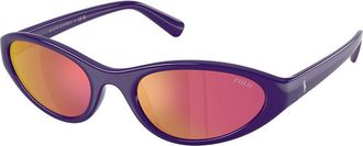 Polo Ralph Lauren PH4248U 58726Q Mens Sunglasses Purple Size 55