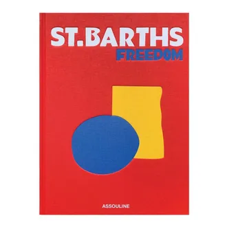 ASSOULINE Home, unisex, Rood, ONE Size, Linnen, St. Barths Freedom