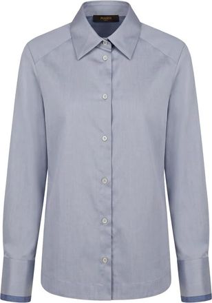 Moorer Donna, Camicette, Blu, 2Xs, new