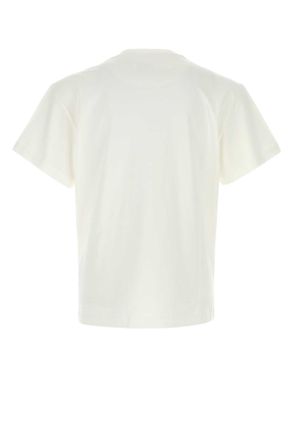 Jil Sander Mens White Cotton T-Shirt 100 Exterior Exterior: T-shirts And Polos