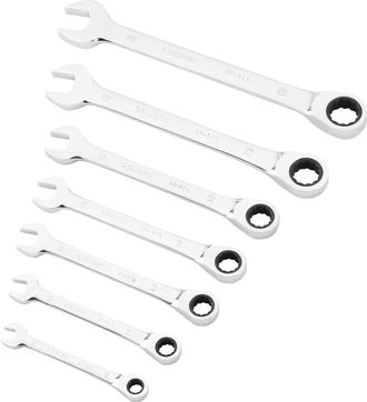 Stanley Juego De 7 Llaves Combinadas De Carraca Stmt82846-0