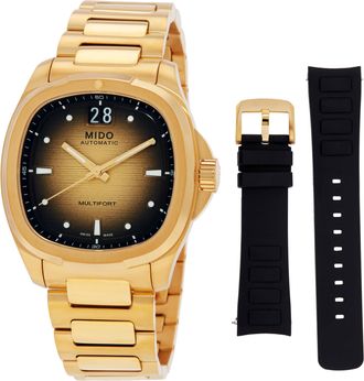 Mido Multifort TV Big Date Automatic Champagne Dial Mens Watch M049.526.33.021.00