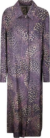Dries Van Noten Printed Trench Coat