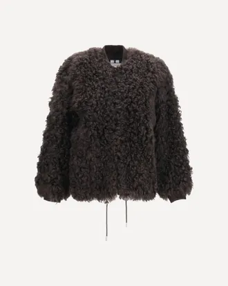 Sword 6.6.44 Teddy-effect faux fur Jacket Female 44