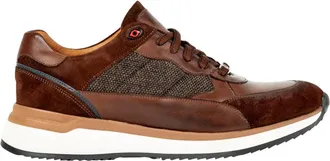 Exton Schoenen, Heren, Bruin, 43 EU, Leer, Exton Sneakers
