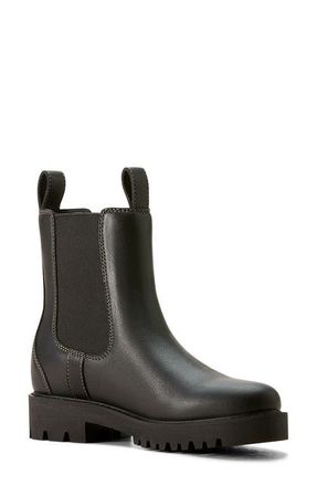 Ariat Wexford Lug Chelsea Boot in Jet Black at Nordstrom, Size 10.5