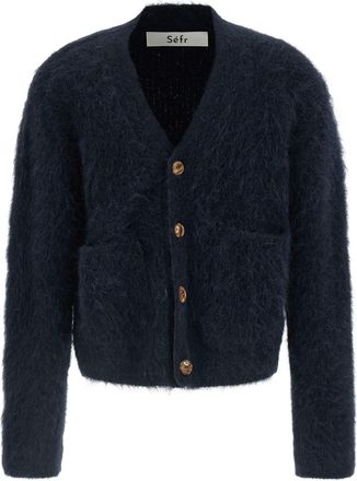 Séfr Lee Maglioni Blu-Uomo