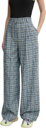 Stine Goya Broeken, Dames, Blauw, M, Katoen, Jesabelle Tailored Broeken