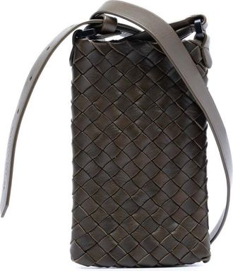 Bottega Veneta Pre-owned Bottega Veneta Nappa Intrecciato Phone Holder Ladies WZ00GFPDJESZM67X