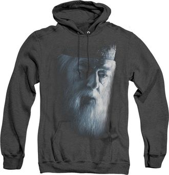 Gildan Harry Potter Dumbledore Face Adult Heather Hoodie / Hooded Sweatshirt