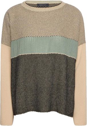 Elena Miro Trui van pure wol - Dames - Truien - Veelkleurig - Maat: M Wol