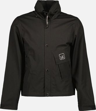 C.P. Company Mens Metropolis HyST Hooded Jacket - Black - Size: 38/Regular