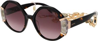 Guess Brown Acetate Womens Sunglasses