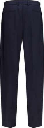 Dolce & Gabbana Mens Blue Wool Oves Aries Dress Pants