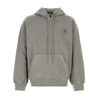 Carhartt Work in Progress Carhartt Wip, Hoodies, male, Gray, Size: XS Hooded Nelson Sweat