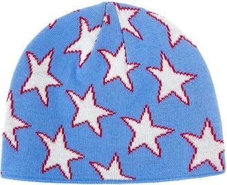 TwoJeys Gorro con Estrellas All-over - Accessories - unisex - Azul - ONE SIZE