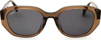 Max Mara MM0156-K Acetate Frame Sunglasses - Brown
