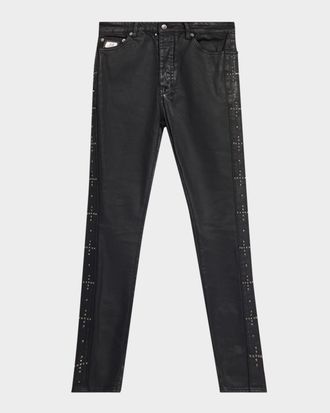 Ksubi Men & apos;s Van Winkle Plus Studded Skinny Jeans