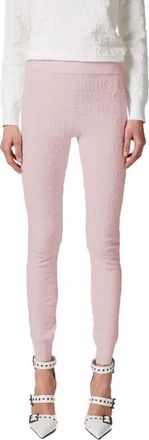Iceberg Gebreide Broek - Dames - Leggings - Roze - S - Broeken