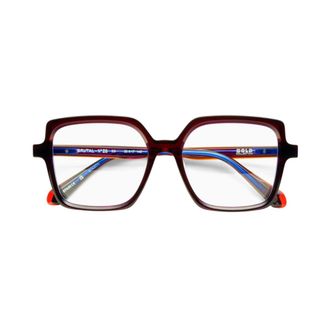 Etnia Barcelona Brutal No.28 Oversized Square Frame Eyeglasses with Artistic Accents