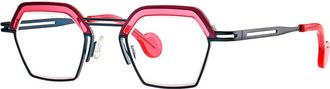 Theo Mascara Eyeglass Frame - unisex - Brillen - Veelkleurig - 45 MM - Accessoires