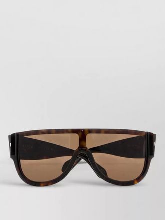Alaia oversized acetate sunglasses tinted lenses