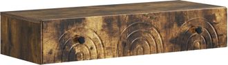 vidaXL Mesa Lateral Montada En La Pared 87,5 X 34,5 X 17 Cm Vidaxl