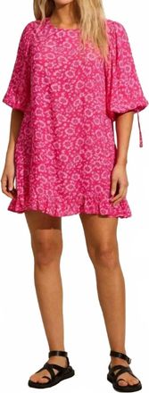 Auguste The Label Lila Mini Dress In Fuchsia