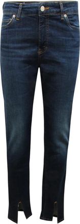 Vicolo Margot Denim Broek - Dames - Slim Fit Jeans - Blauw - L - Denim - Jeans