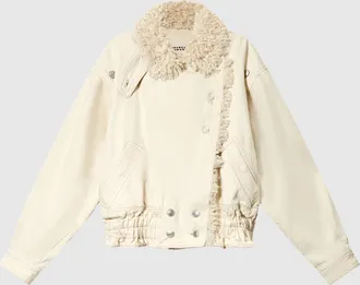 Isabel Marant Veste Valineo Ecru, D&eacute;fil&eacute;